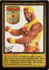 Hollywood Hulk Hogan face card PROMO